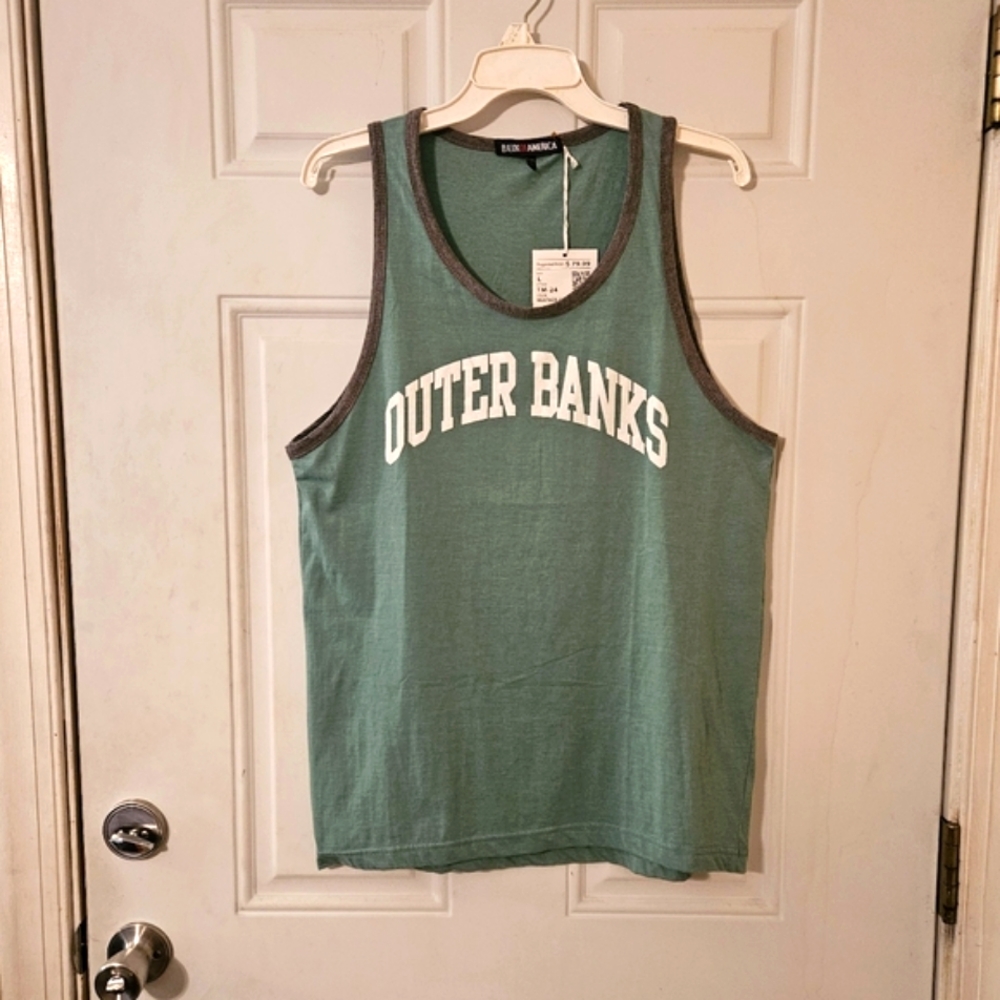 Men's Outer Banks Basix of America tank